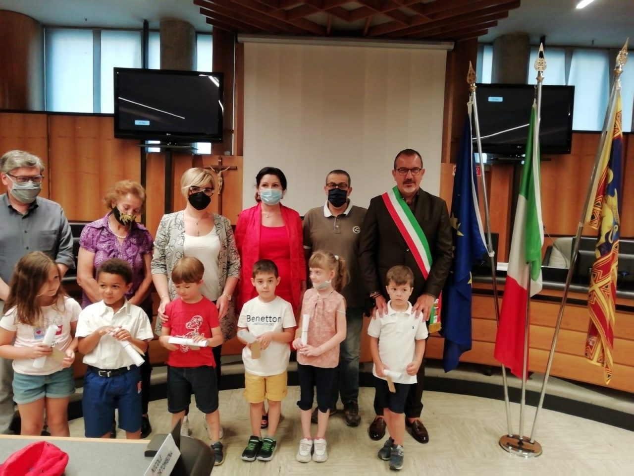 Scuola d’infanzia di Pizzoletta, consegnati i diplomi ai bimbi