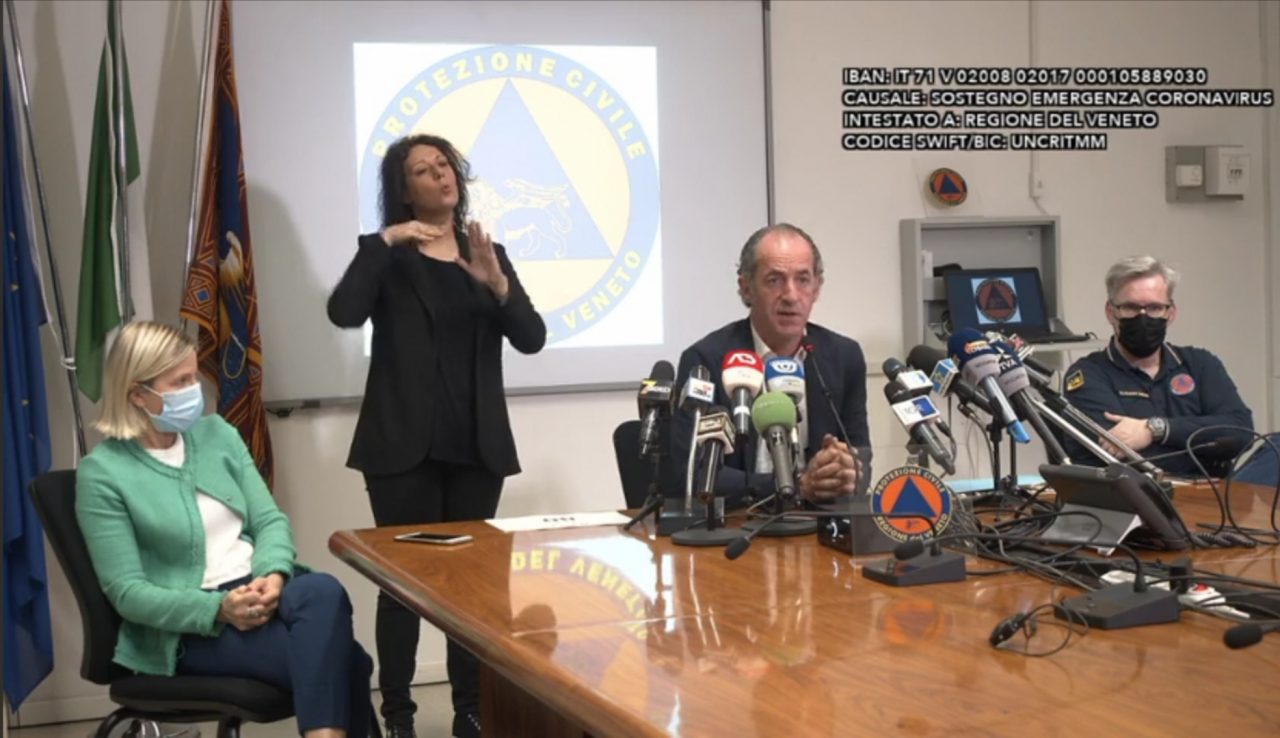 Linee guida scuola, Zaia: “Mascherina durante la lezione? No sono contrario”