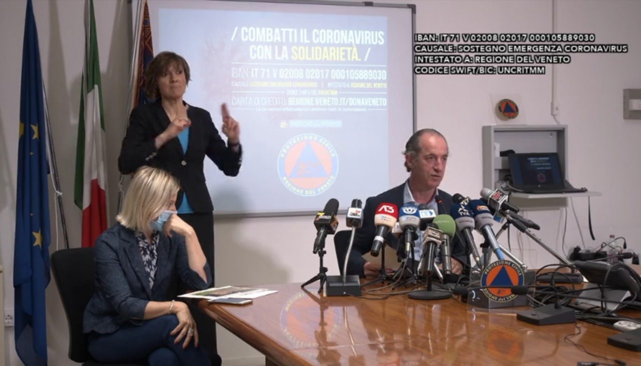 Sanità pubblica, Zaia: “Nuova delibera, 100 milioni di euro e mille assunzioni in più”