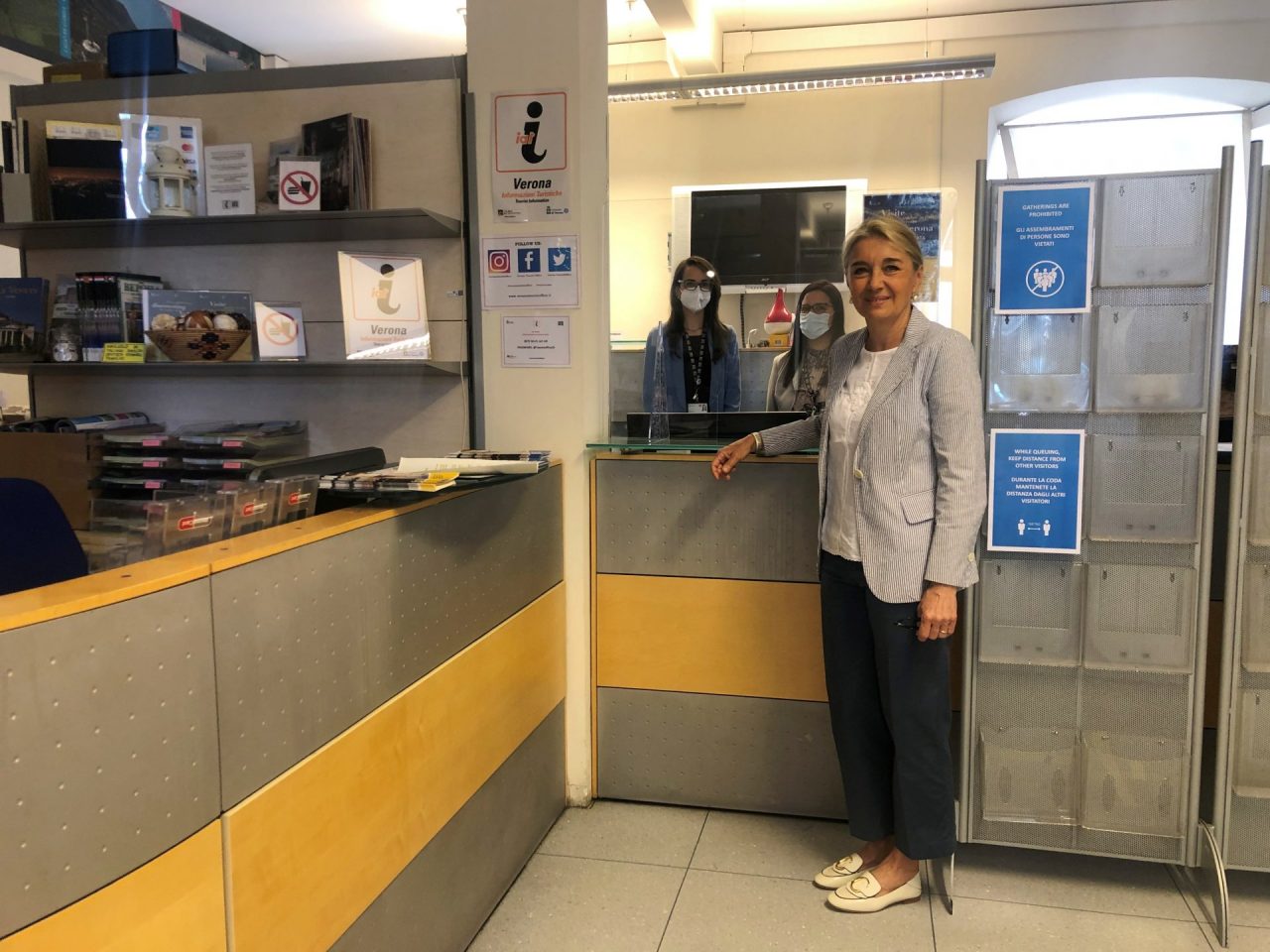 Riaperto l’ufficio informazione turistica, affluenza in aumento in città