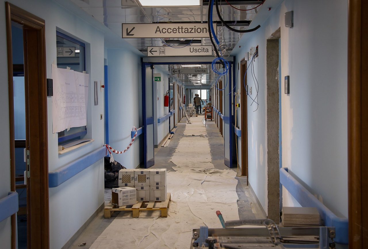 Ospedale Orlandi: interventi di riqualificazione per 9 milioni di euro