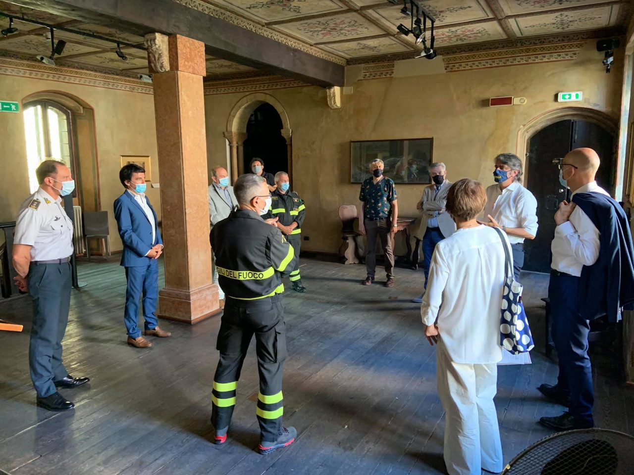 Cortile e casa di Giulietta: sopralluogo tecnico per stimare la capienza dei futuri accessi post Covid
