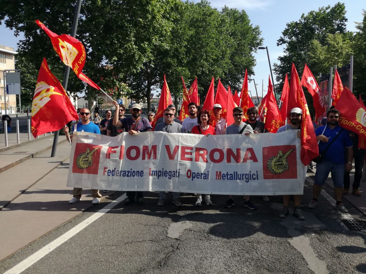Cefla vuole chiudere il sito produttivo veronese: mobilitazione di Fiom e Rsu per salvare i posti di lavoro