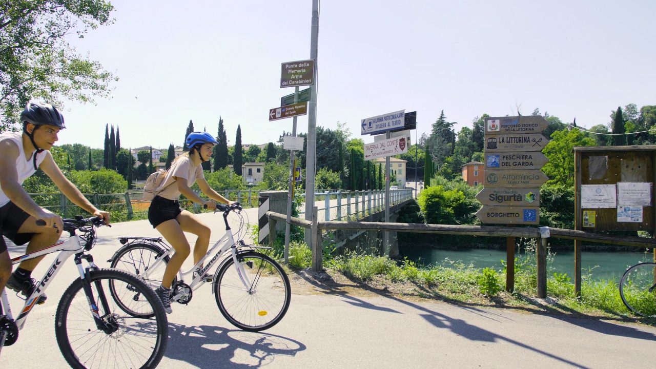 Valeggio bike friendly: si punta su mobilità e turismo ecosostenibili – LE FOTO