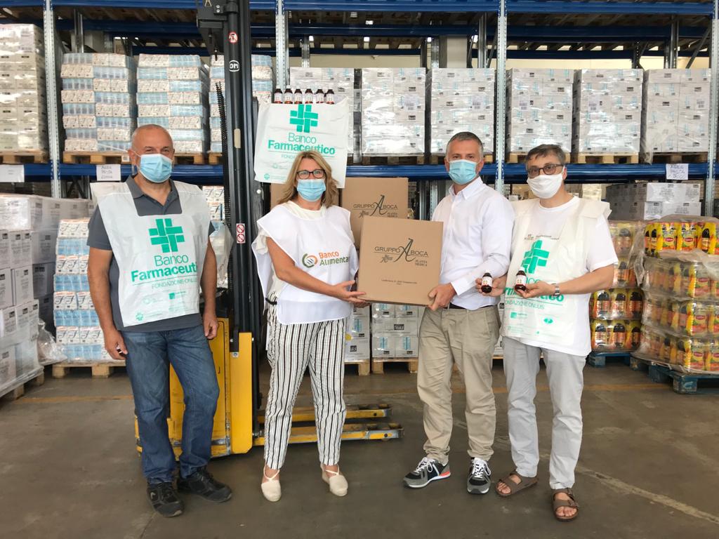 Grazie ad Aboca sono state donate 500 confezioni di disinfettante agli enti assistenziali