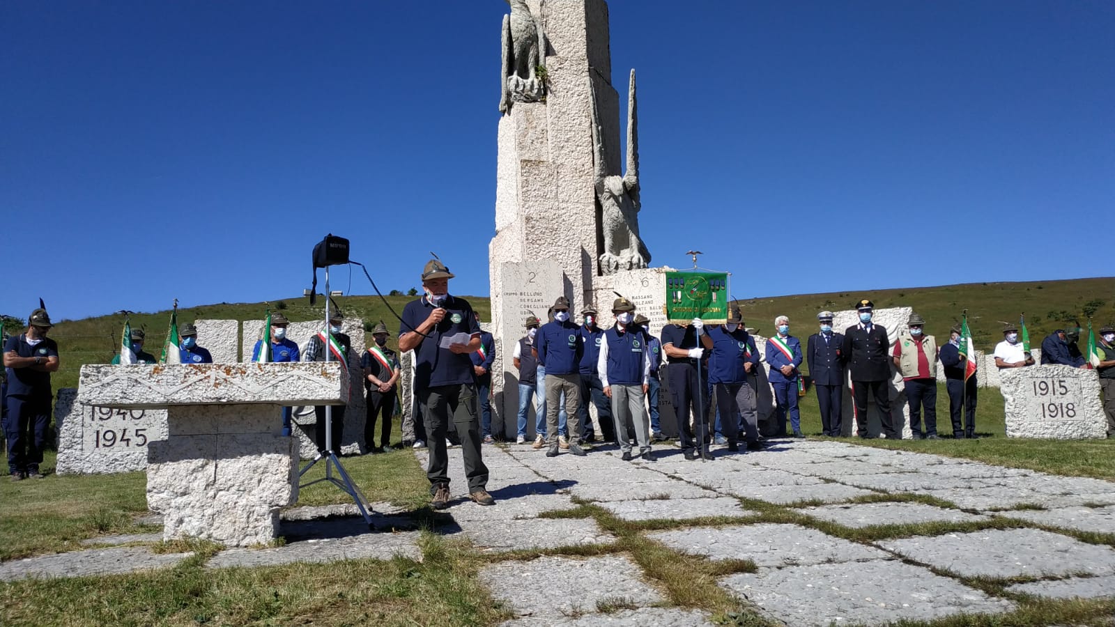 Alpini Verona, si torna in quota: ieri commemorazione  Passo Fittanze - VIDEO e FOTO