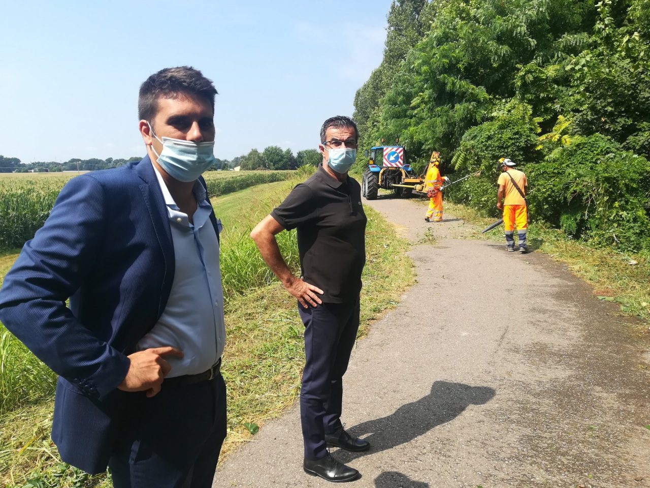 Il collegamento dal Boschetto a San Martino Buon Albergo diventa una pista ciclo-pedonale