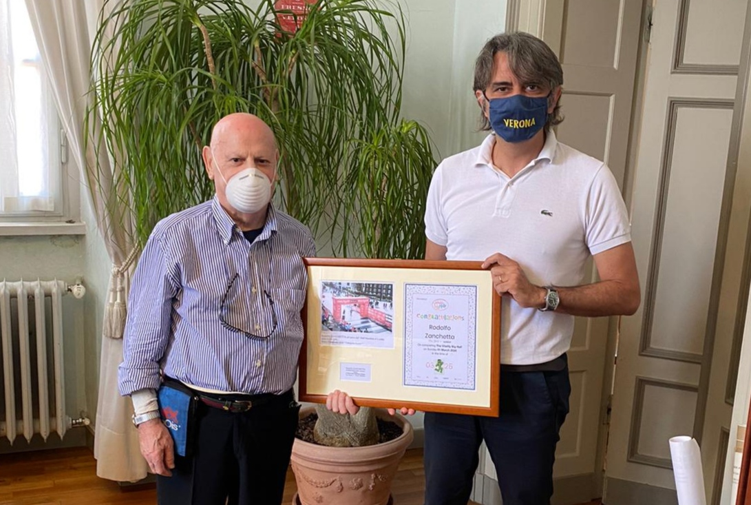 Corre all’Half Maraton all’età di 87 anni, Zanchetta ha vinto nella categoria “senior”