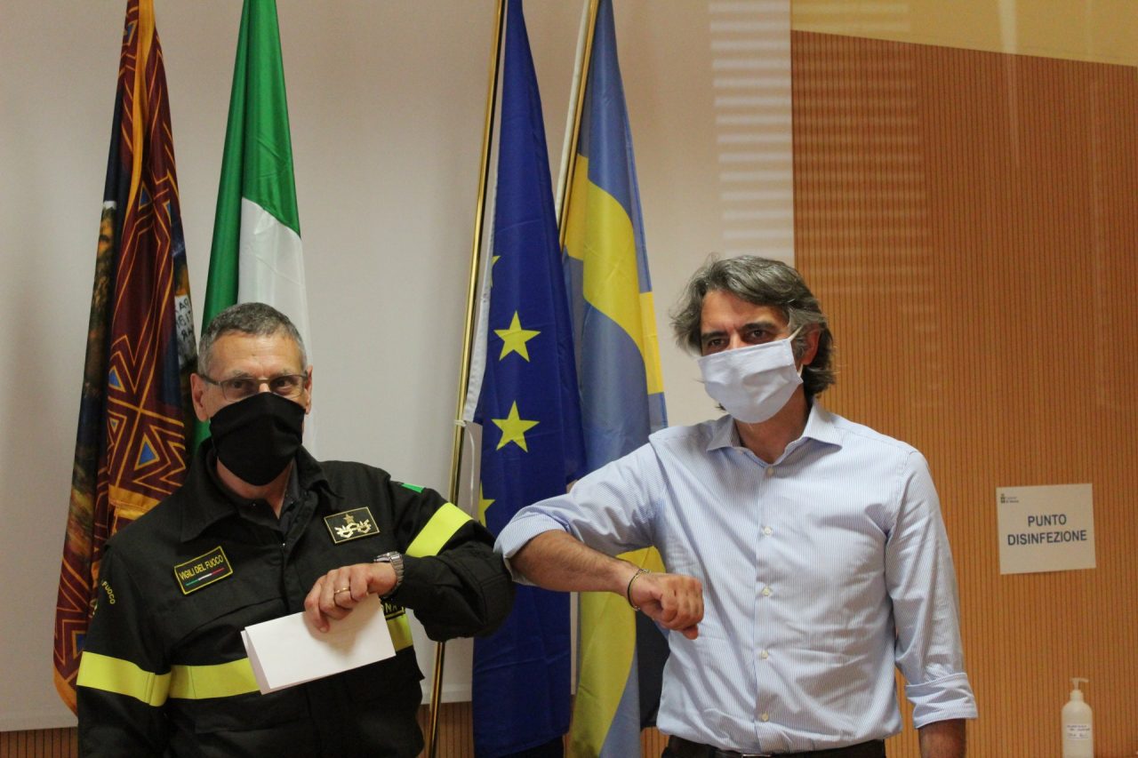 Nuovo comandante dei Vigili del Fuoco, Giudice: “Lavoreremo con attenzione e professionalità”