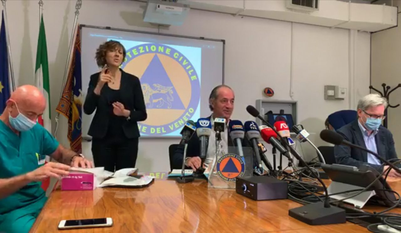 Zaia: “Isolato il ceppo serbo del Covid è molto più aggressivo, situazione sotto controllo”