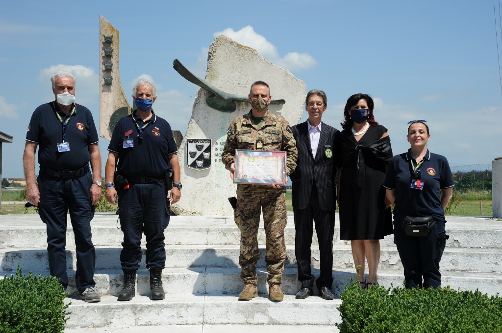 Al 3° Stormo l’attestato di benemerenza ANIOC per l’impegno nell’emergenza Covid-19