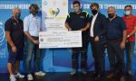 Fipav Verona e le società di pallavolo hanno consegnato 4.600 euro alla Protezione Civile