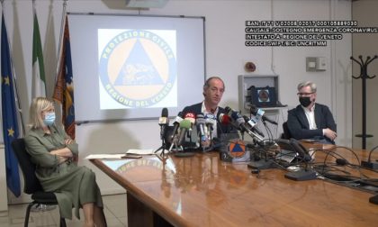 Torna il rischio alto di contagio, da Rt 0,43% a 1,63%, Zaia: “Lunedì ordinanza più severa”