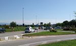 Incidente a Villafranca: auto si ribalta dopo lo scontro con un mezzo