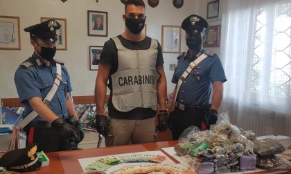 Rinvenuti a Garda oltre 5 chili di droga nella taverna indipendente di un’abitazione