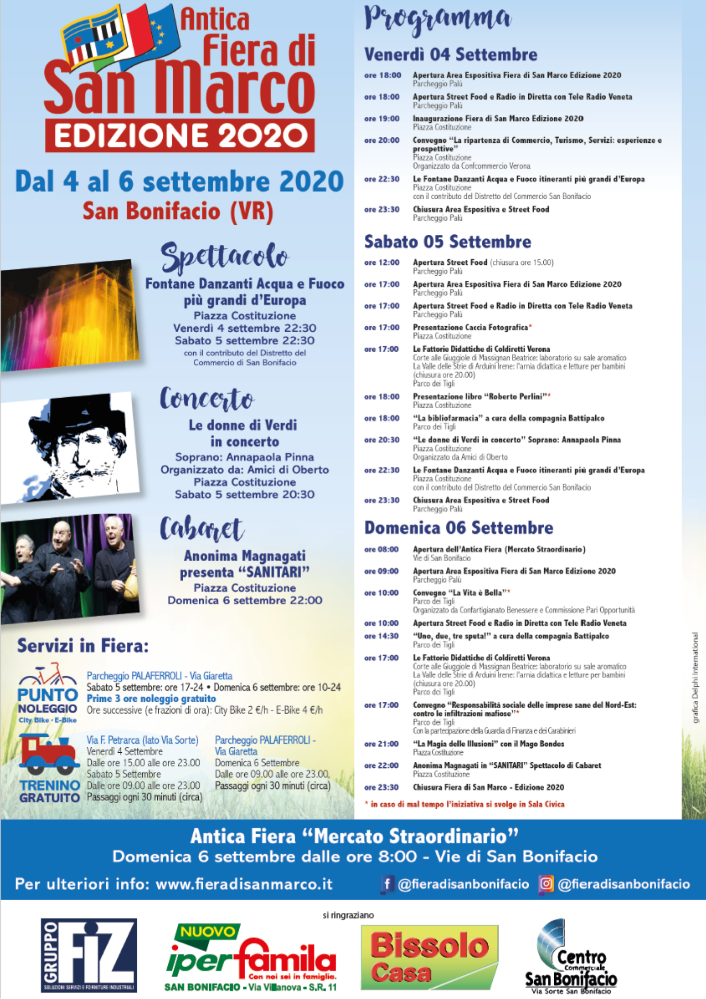 fiera di san marco - programma