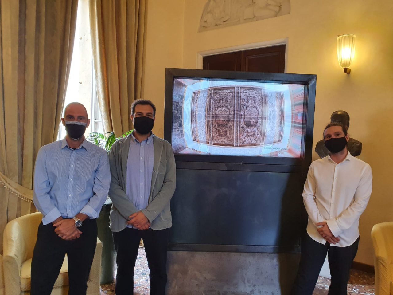La città ammirata attraverso il virtual tour dall’Arena a Castelvecchio