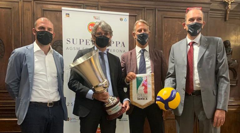 Serie A Volley: a Verona la finale “Del Monte Supercoppa 2020” con il pubblico