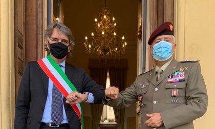 Il sindaco ha incontrato il nuovo comandante del Comfoter di Supporto, Massimo Scala