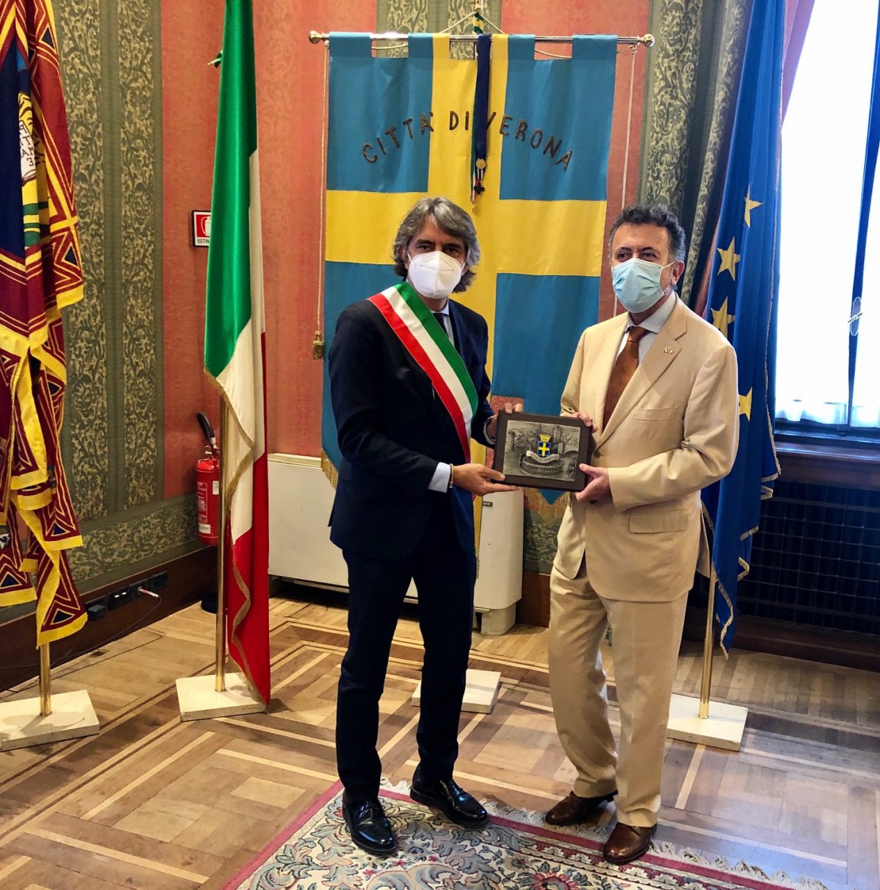 Nuovo stadio: l’Ambasciatore del Messico Garcia de Alba accolto a Palazzo Barbieri