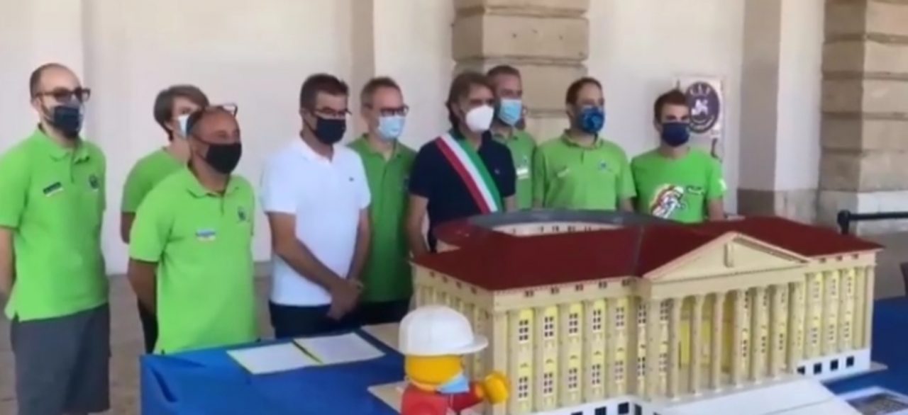 Palazzo Barbieri in formato Lego, Sboarina: “Da esposizione”