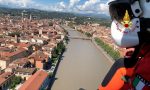 Proseguono le ricerche dei due uomini dispersi nell'Adige FOTO E VIDEO