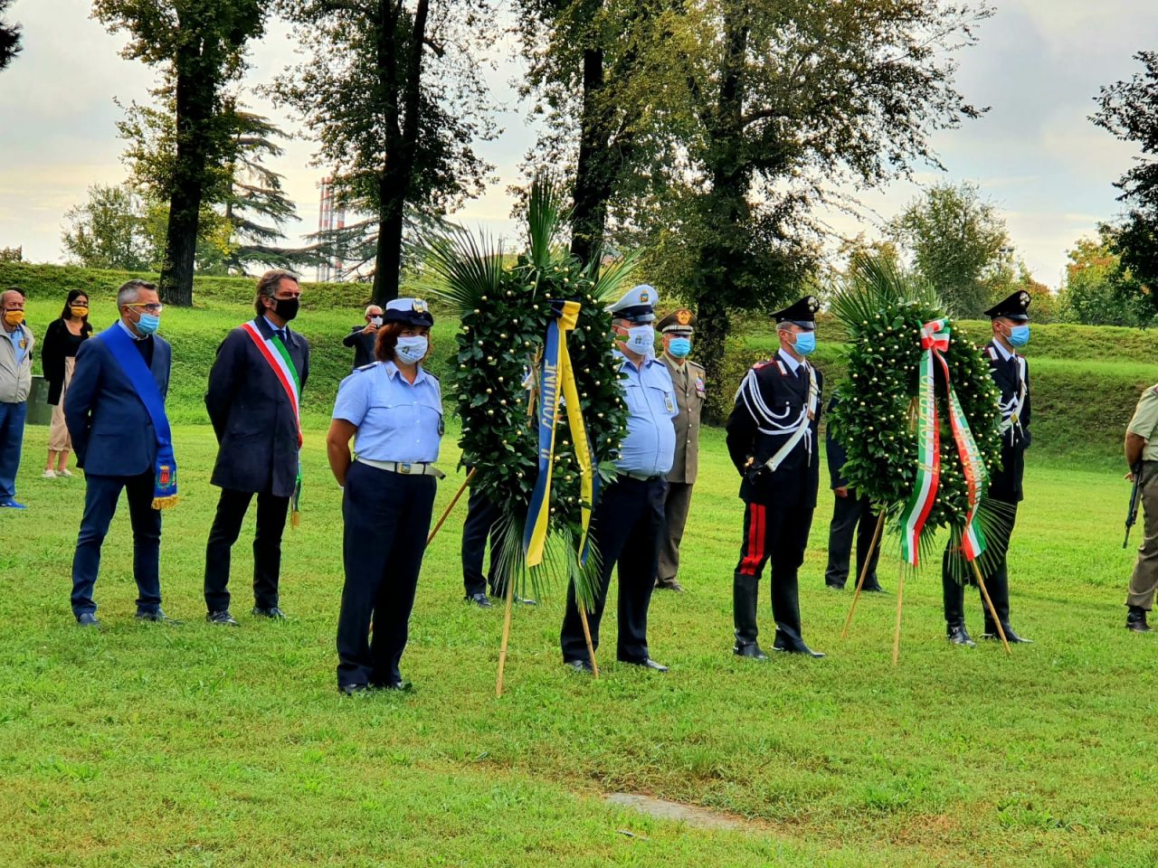Ai Bastioni cerimonia ristretta per il 77esimo anniversario eccidio Divisione Acqui