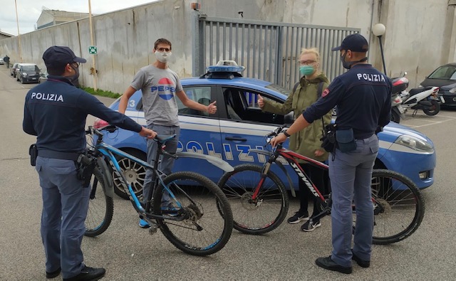 Rubate due bici dal valore complessivo di 2mila euro, rintracciati e arrestati i ladri