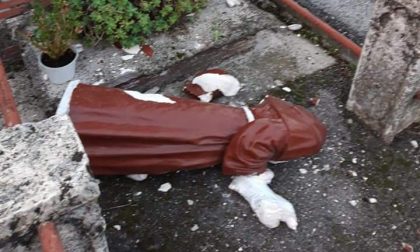 Vandali in azione a Cologna Veneta: è stata rotta la statua di Sant'Antonio, si cercano i responsabili