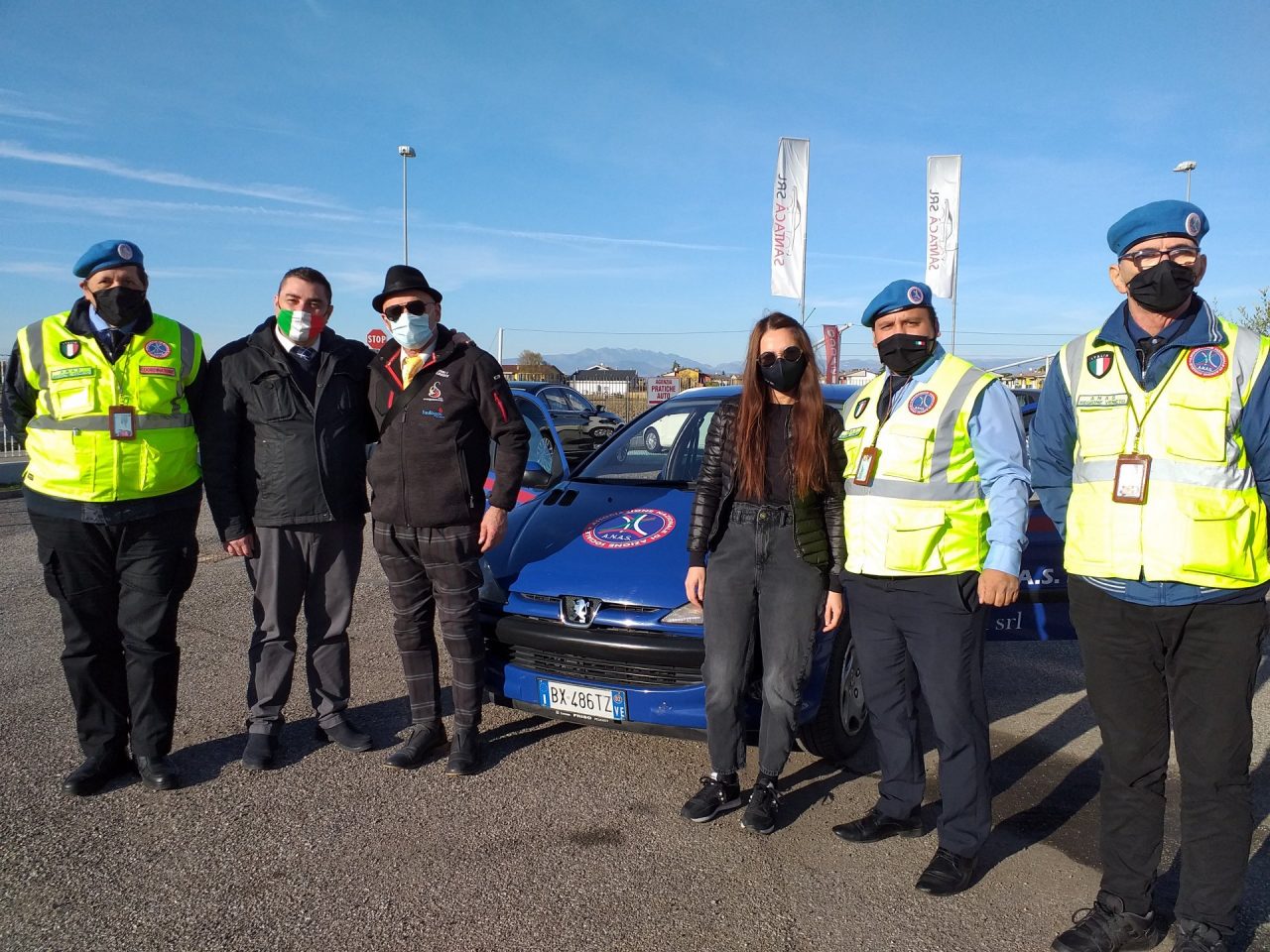 Solidarietà verso ANAS: la famiglia Santacà di Vigasio ha donato un’auto ai volontari