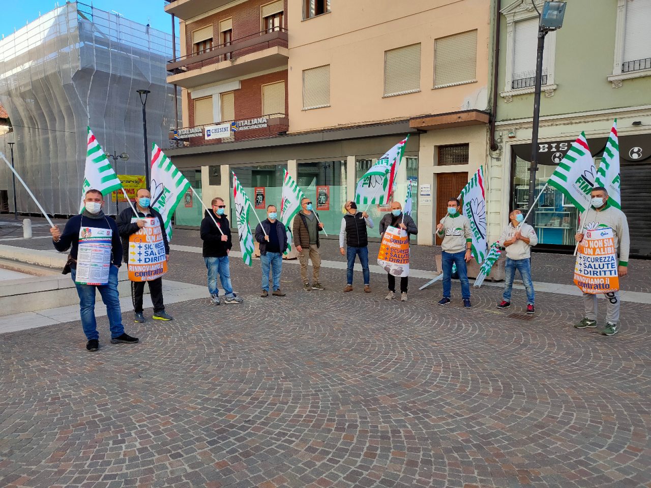 Metalmeccanici in sciopero a Verona e Legnago per il rinnovo del contratto nazionale FOTO E VIDEO