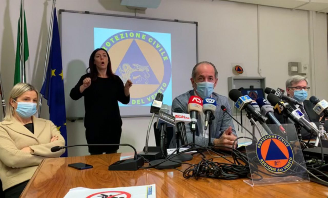 Zaia: “Ampliati reparti Covid, provincia di Verona problematica | +3000 positivi | Dati 11 novembre 2020