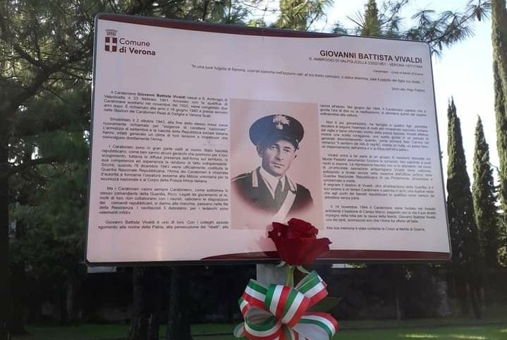 Verona ricorda il carabiniere Vivaldi a 76 anni dalla sua fucilazione