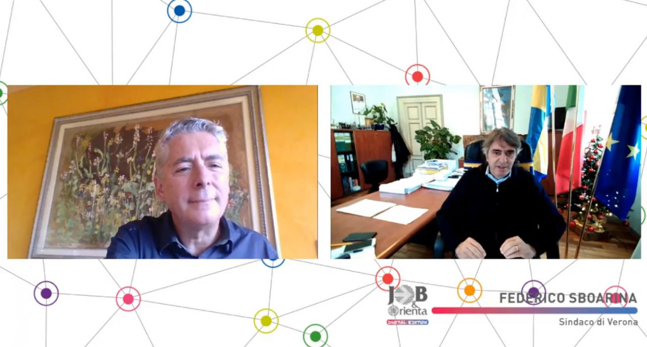 Al via la digital edition di Job&Orienta, Sboarina: “Il futuro sarà diverso, ragazzi non abbiate paura”