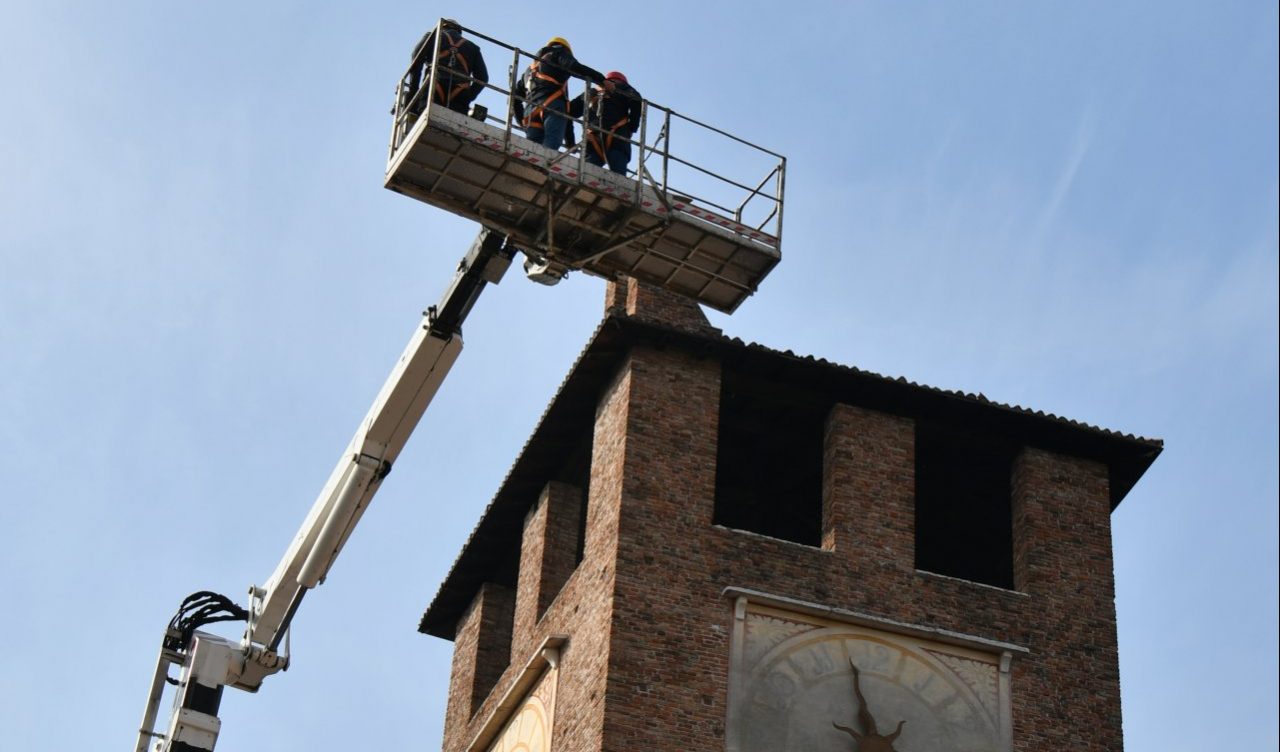 Messa in sicurezza delle torri di Castelvecchio danneggiate dal nubifragio – Gallery