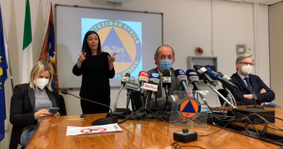 Covid, Zaia e il black friday: “Troppo rischio assembramenti” | +3498 positivi | Dati 28 novembre 2020