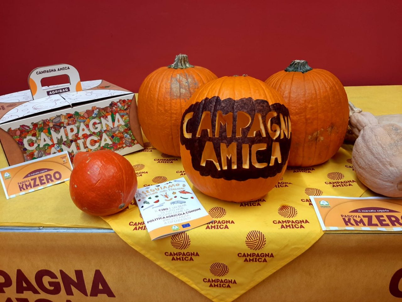 La zucca regina dei mercati di Campagna Amica e nei menù degli agriturismi