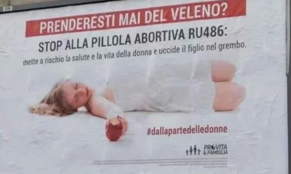 Manifesti choc contro l'aborto anche a Verona, Traguardi: "Subdola strumentalizzazione"