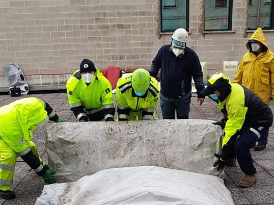 Smontate le due tende al Pronto Soccorso di San Bonifacio, arriverà un prefabbricato – Gallery