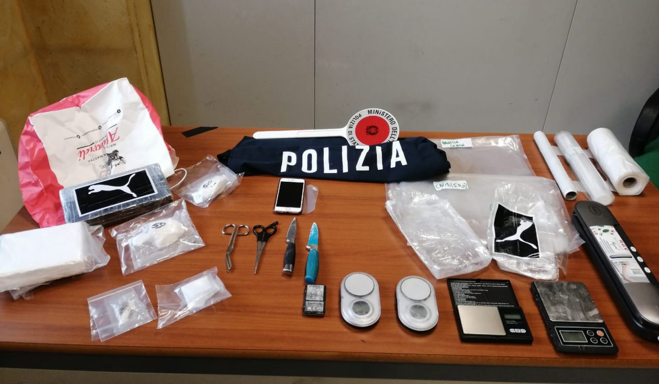 Super spacciatore “beccato” a Valeggio con quasi 2 chili di cocaina