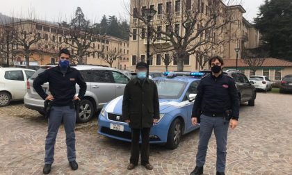 Perde l’orientamento mentre va a trovare la moglie malata, la Polizia di Stato soccorre un 83enne