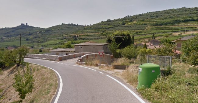 Tragedia a Cazzano di Tramigna, incidente mortale lungo via Bennati