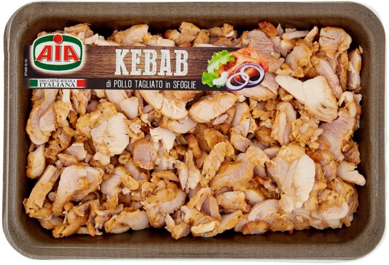 Possibile presenza di plastica nel Kebab di pollo Aia e Conad: richiamati