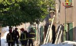 Incendio a Roverè Veronese: i pompieri trovano un uomo morto sotto le macerie