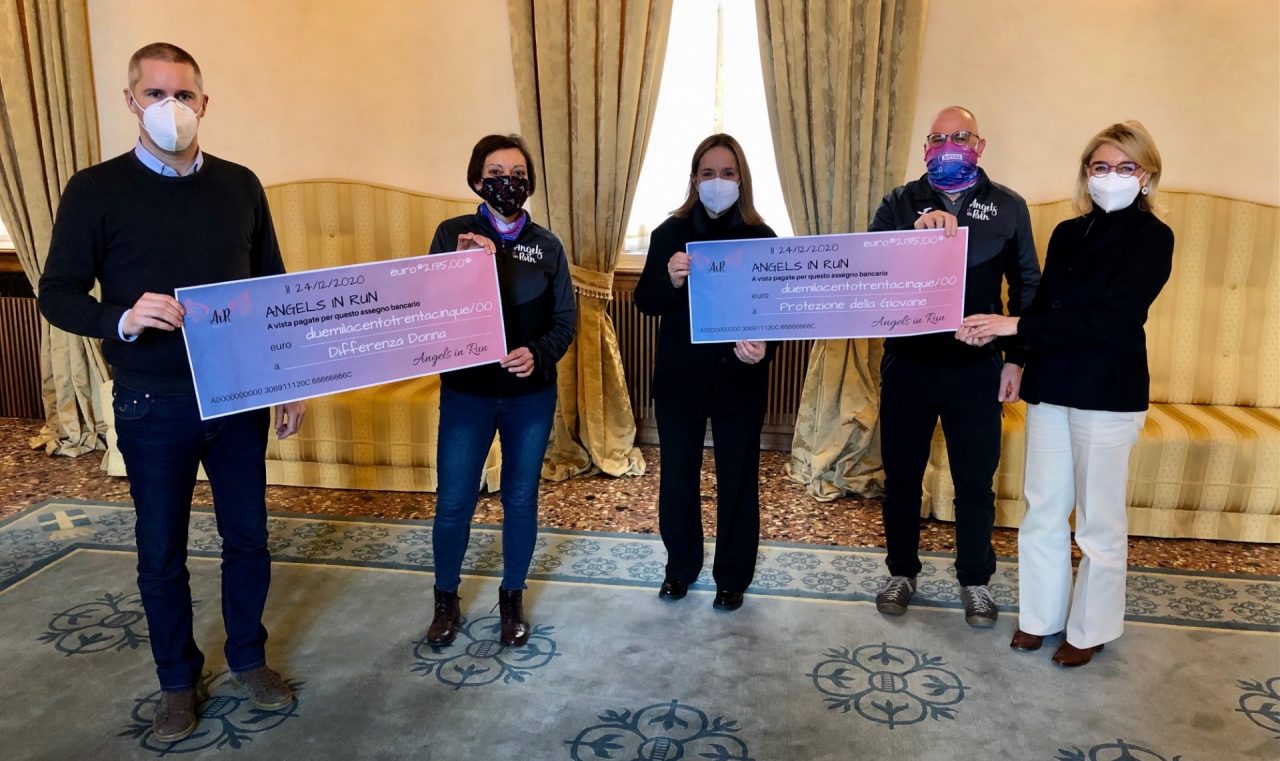 Le runner donano oltre 4mila euro per le donne vittime di violenza