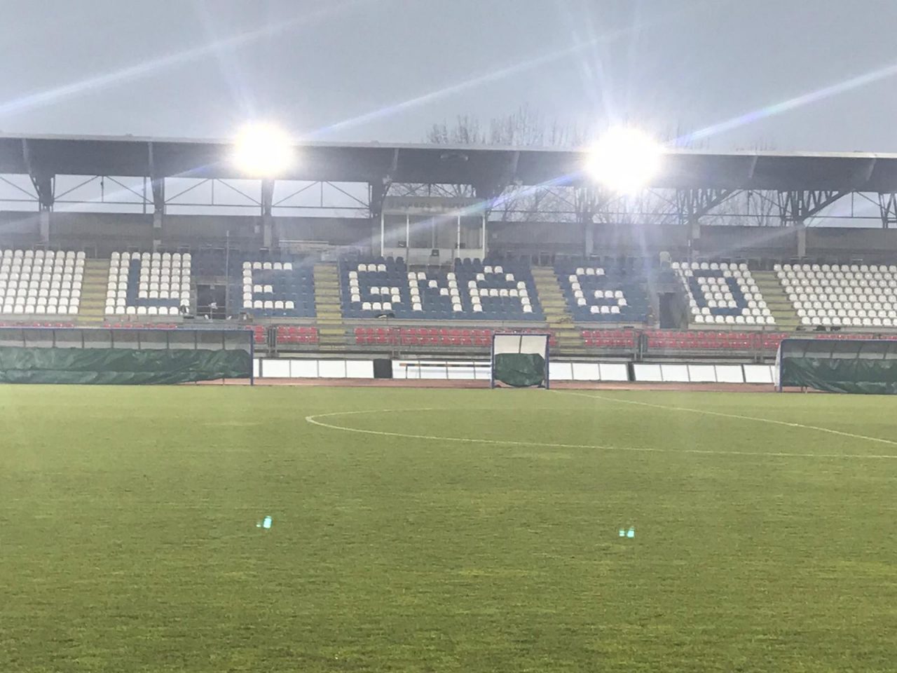 Terminati con 10 giorni di anticipo i lavori all’impiantistica dello stadio Sandrini