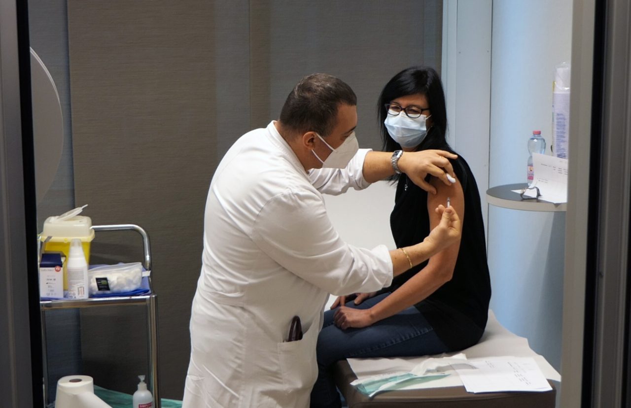 Conclusa all’ospedale di Negrar la prima fase di vaccinazioni