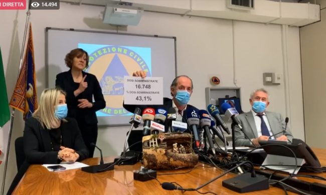 Nuova ordinanza Zaia: “Scuole superiori chiuse per tutto gennaio” |+1682 positivi Covid| Dati 4 gennaio 2021