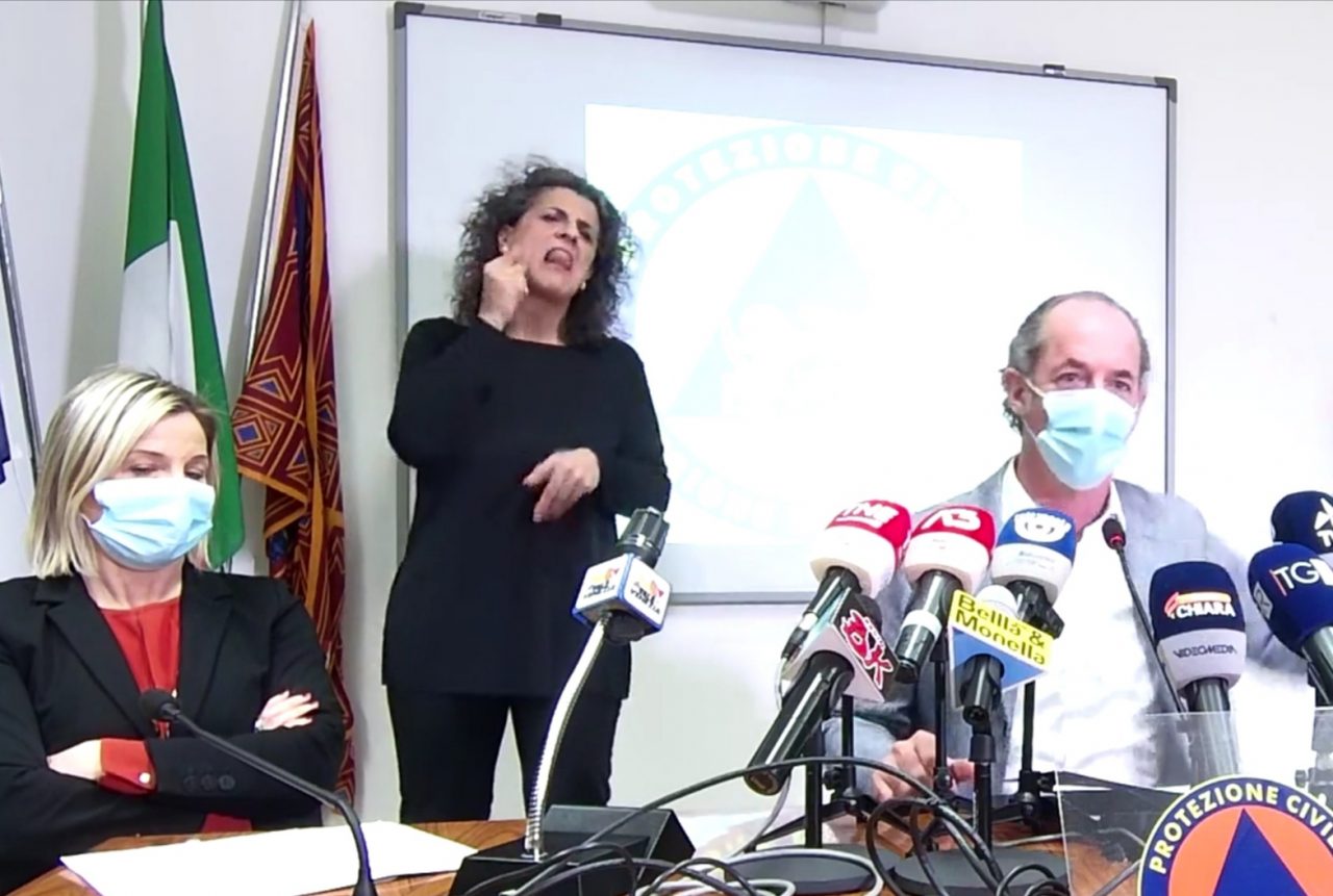 Covid, Zaia: “Preoccupa l’aumento dei contagi, zona arancione dietro l’angolo. Cts deve esprimersi sulle scuole”