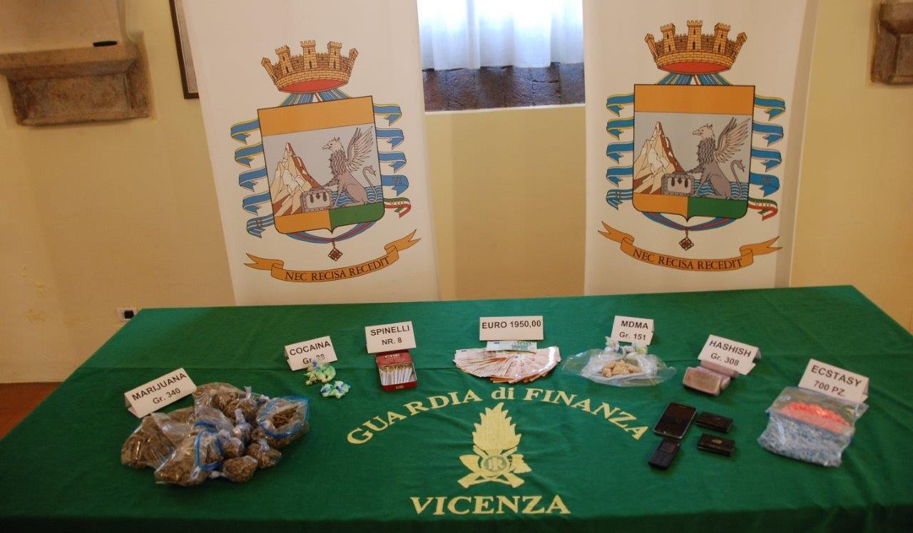 “Bazar della droga” a Vicenza, condannata anche una 29enne veronese